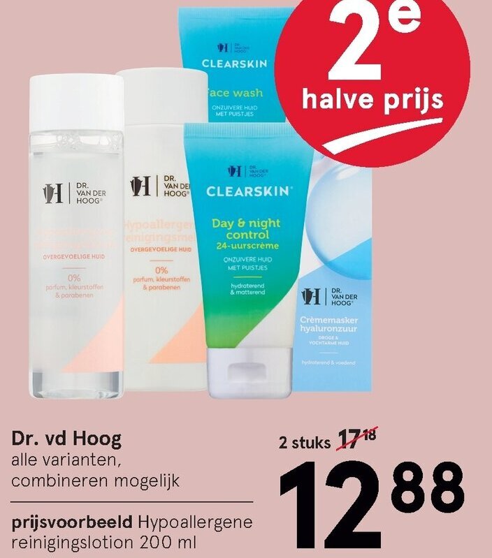 Dr. vd Hoog 200ml aanbieding bij Etos