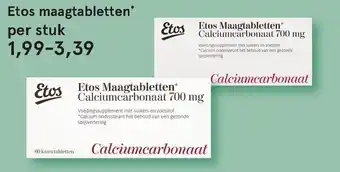 Etos Maagtabletten aanbieding