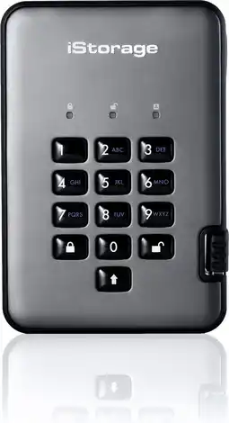 Bol.com iStorage diskAshur PRO2 5000GB Zwart Grafiet externe harde schijf aanbieding