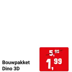 Lobbes Bouwpakket Dino 3D aanbieding