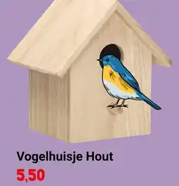 Lobbes Vogelhuisje Hout aanbieding
