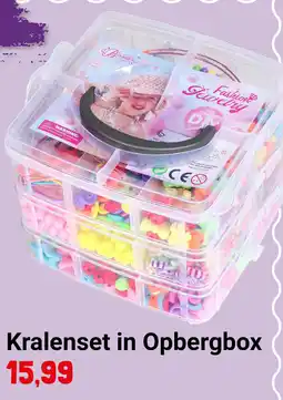 Lobbes Kralenset in Opbergbox aanbieding