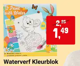 Lobbes Waterverf Kleurblok aanbieding