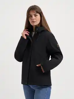 ANWB Travelin' Karina Dames Softshell winterjas Zwart aanbieding