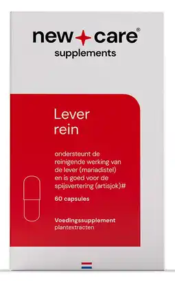 De Online Drogist New Care Lever Rein Capsules 60CP aanbieding