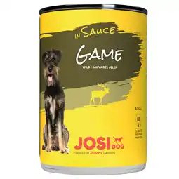 Zooplus JosiDog natvoer Wild aanbieding
