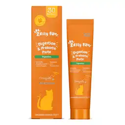 Zooplus 1 x Zesty paws product + 1 x Zesty Paws product gratis! - Kattenverteringspasta 2 x 75 g aanbieding