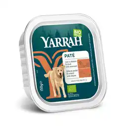 Zooplus Yarrah Biologische Paté 12 x 150 g - Bio Kip met Bio Eend en Bio Zeewier aanbieding