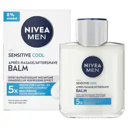 Trekpleister NIVEA Men Sensitive Cool Aftershave Balsem aanbieding