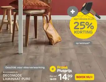 Praxis Decomode Laminaat Pure aanbieding