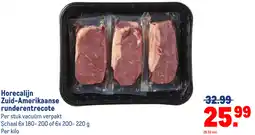 Makro Horecalijn Zuid-Amerikaanse runderentrecote aanbieding