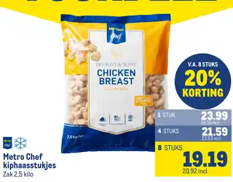Metro Chef kiphaasstukjes