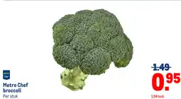 Makro Metro Chef broccoli aanbieding