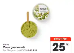 HANOS Native Verse guacamole aanbieding