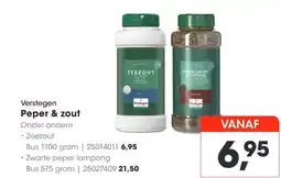 HANOS Verstegen Peper & zout aanbieding
