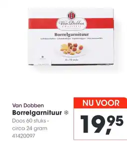 HANOS Van Dobben Borrelgarnituur aanbieding