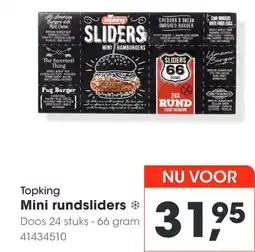 HANOS Topking Mini rundsliders aanbieding