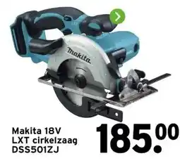 GAMMA Makita 18V LXT cirkelzaag aanbieding