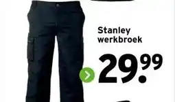 GAMMA Stanley werkbroek aanbieding