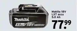 GAMMA Makita 18V LXT accu 5.0 Ah aanbieding