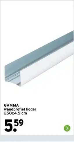 GAMMA GAMMA wandprofiel ligger aanbieding