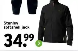 GAMMA Stanley softshell jack aanbieding