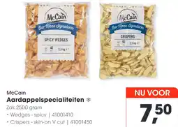 HANOS McCain Aardappelspecialiteiten aanbieding