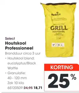 HANOS Select Houtskool Professioneel aanbieding