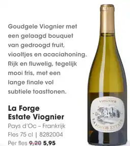 HANOS La Forge Estate Viognier aanbieding