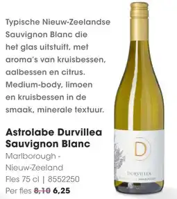 HANOS Astrolabe Durvillea Sauvignon Blanc aanbieding