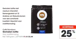 HANOS Caffè Mondiano Gemalen koffie aanbieding
