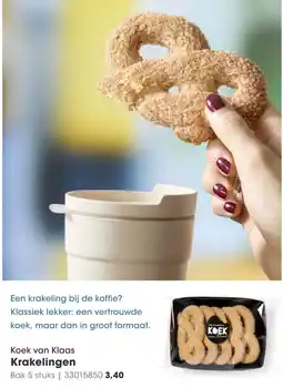 HANOS Koek van Klaas Krakelingen aanbieding
