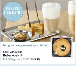 HANOS Koek van Klaas Boterkoek aanbieding