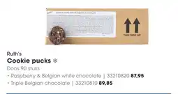 HANOS Ruth's Cookie pucks aanbieding