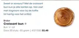 HANOS Bridor Croissant bun aanbieding