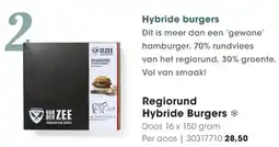 HANOS Regiorund Hybride Burgers aanbieding