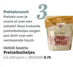HANOS HANOS Selektie Pretzelballetjes aanbieding