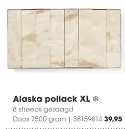 HANOS Alaska pollack aanbieding