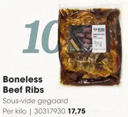 HANOS Boneless Beef Ribs aanbieding