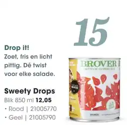 HANOS Sweety Drops aanbieding