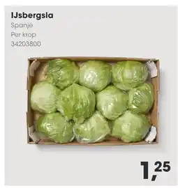 HANOS IJsbergsla aanbieding