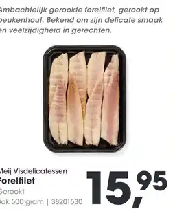 HANOS Meij Visdelicatessen Forelfilet aanbieding