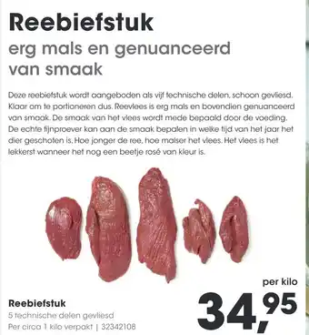 HANOS Reebiefstuk aanbieding
