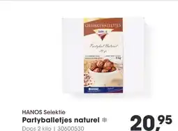 HANOS HANOS Selektie Partyballetjes naturel aanbieding