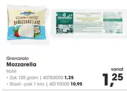 HANOS Granarolo Mozzarella aanbieding