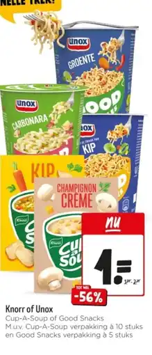 Jumbo Knorr of Unox aanbieding