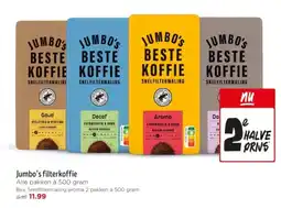 Jumbo Jumbo's filterkoffie aanbieding