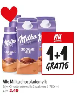 Jumbo Alle Milka chocolademelk aanbieding