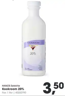HANOS HANOS Selektie Kookroom 20% aanbieding
