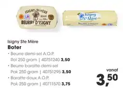 HANOS Isigny Ste Mère Boter aanbieding